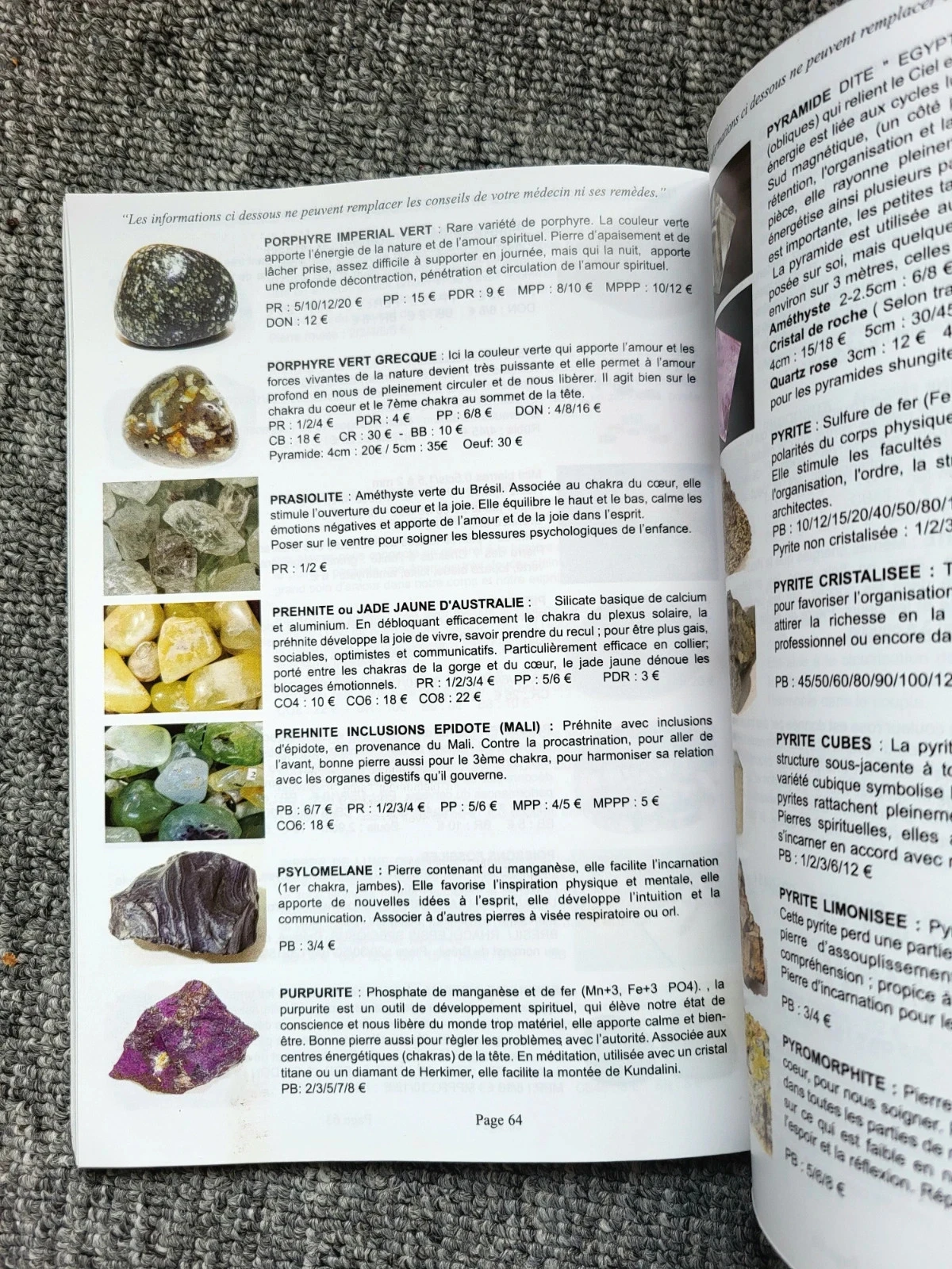Catálogo Minérales do Brasil - Guia de Litoterapia e Minerais - 2021 – photo 5